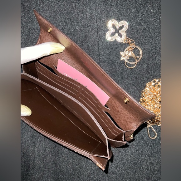 ✅AUTHENTIC LV ACCORDION DAMIER LONG WALLET LOUIS VUITTON - Picture 6 of 16